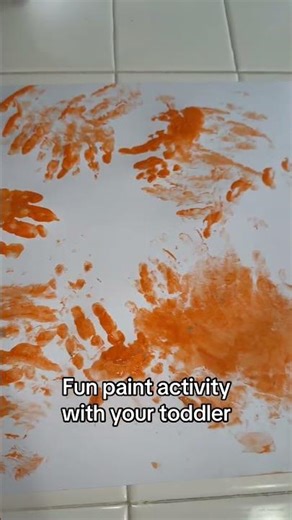 Fun paint activities with your toddler