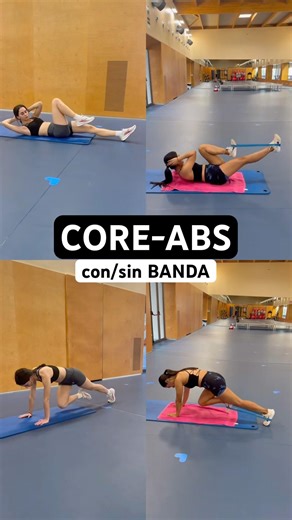 🔥CORE-ABS: 2 Ejercicios Clave con/sin BANDA💥