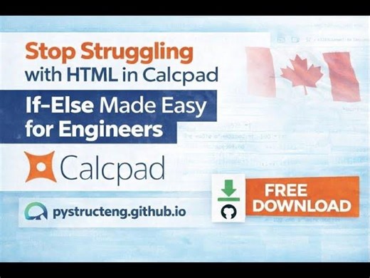 Engineers, This Will Save You Hours: If–Else + HTML in Calcpad | Nedelcho Ganchovski