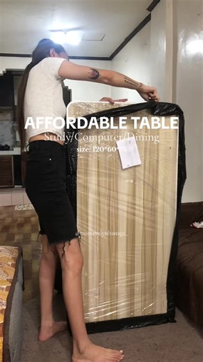 Affordable study table & computer table 🤍 #teamkahoy #teamputi #teamputiteamkahoy #studytable #computertable #aestheticworkingtable #aesthetics #aestheticvideos #table #aesthetictable #computertabletiktokshop #fyppppppppppppppppppppppp #fypシ゚viral #mustbuy #tiktokfindsph #foldable #foldabletable #home #office #desk #computer #table #furniture #solid #wood #stainlesssteel