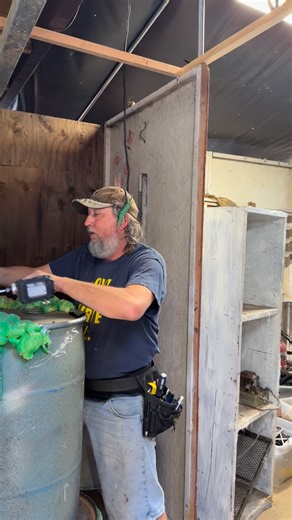 Cleanup is underway. | Rebel Yell Haunted House