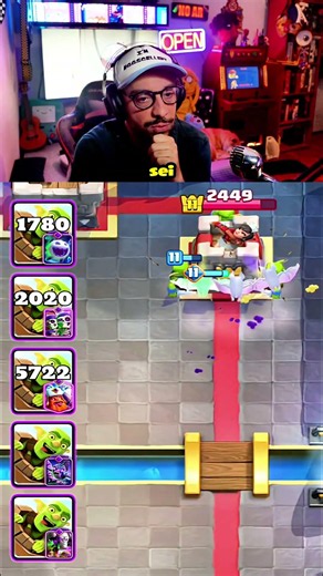 BARRIL GOBLINS com EVOs #clashroyale #peixetro #react #comedia #FYI #memes #gaming #humor #fyp