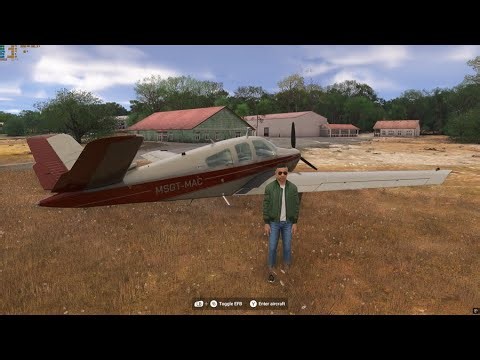 Beechcraft V-35B Bonanza. (YHAR-YPPH) Preston Field to Perth International with, Australia.