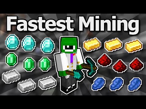 Fastest Ways To Mine Every Ore in Minecraft 1.21 - Diamond, Iron, Lapis, Gold, Emerald & More!