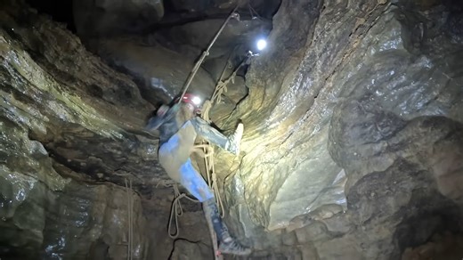 They put a contortionist into a cave that almost didn’t let her out