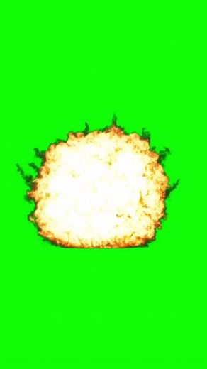 Capcut Explosion Effect with Chroma Key - Newspaper Green Screen