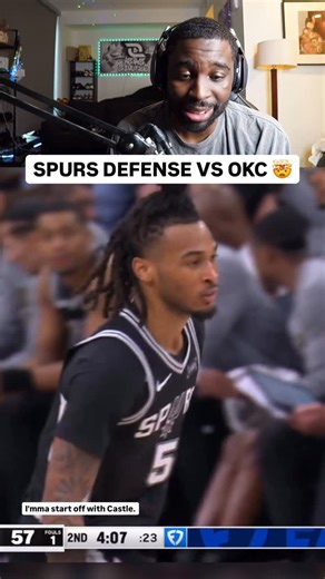 Swish Cultures on Instagram: "The Spurs defense vs The OKC Thunder is elite 🔥 high pick up pressure from the guards @jordanswishcultures #nba #sanantoniospurs #basketball"
