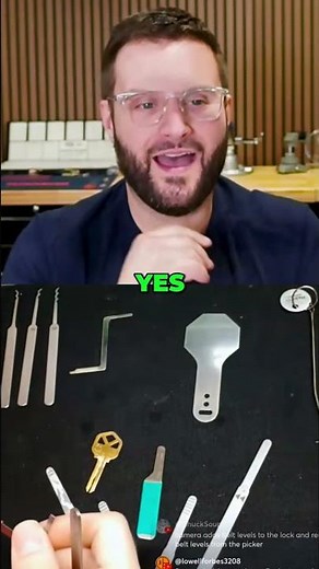 Custom Lock Picks: Reacher and Hybrid Rake/Hook
