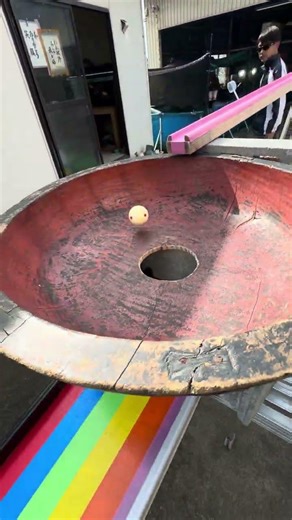 Marble Run ☆ 5-color racing course x large rotating marble run②