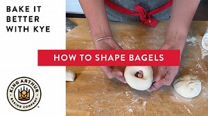 It's time once again to Bake It Better! Kye is here to show you not one but two ways to shape bagels like a pro. Who else is going to try this ASAP? | King Arthur Baking Company