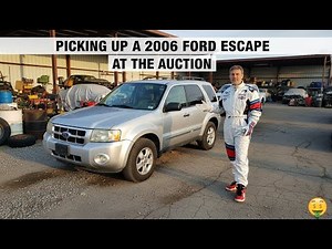 💸 AUCTION WIN! Picking Up a 2006 Ford Escape (Will it Start?)