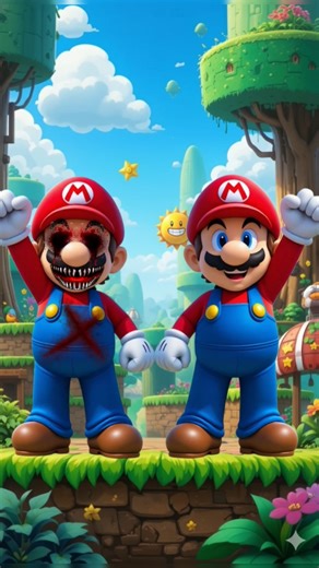 mario bross vs super mario jahat , orang kaya mati orang miskin mati