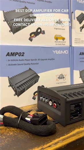 Best DSP amplifier for android stereo | Plug and play fittment DSP Amplifier #dspamplifier