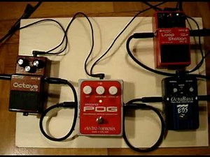 Boss OC-2 vs. EHX MicroPOG vs. EBS Octabass