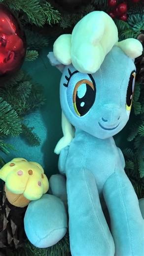 Symbiote Studios on Instagram: "Wait, how did Derpy Hooves get up there? And her muffin, too?? Oh well, she’s excited for the holidays and that’s all that matters! #mylittlepony #mlp #derpyhooves #plush"