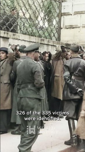 The Grim Discovery After the Nazis Left the Ardeatine Caves in Rome #ww2 #history #documentary