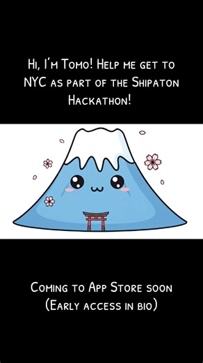 Tomo's Journey to NYC for Shipaton Hackathon