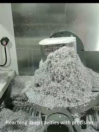 5 Axis Machining Aluminum Deep Cavities