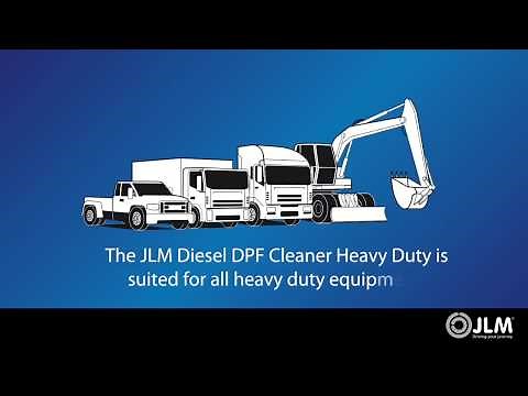 JLM Heavy Duty DPF Cleaner for trucks and machinery | J02215 - DPF Cleaning truck diesel additive