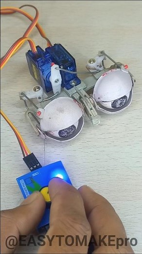 DIY Robot Eye Mechanism | Homemade #diy #shorts #science #project