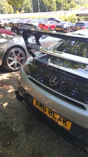 £400,000 720BHP V8 Mercedes-Benz AMG GT Black Series at AMG Car Meet in London😎