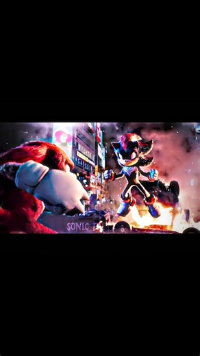 knuckles X black shadow fight scene funk song: no batidao #trending #short