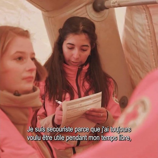 Témoignage de Rania, bénévole secouriste depuis 2 ans à la Croix-Rouge française