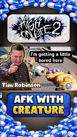 What Happens if You Go AFK in High On Life 2 Holding Creature