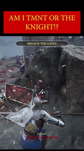 CHIVALRY 2 - AM I TMNT OR THE KNIGHT #gaming #gamingshorts #gameplay