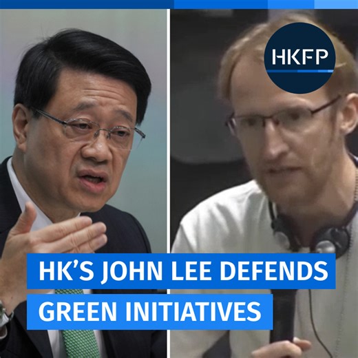 20 reactions | Chief Executive John Lee has defended his Policy Address green initiatives, despite the city's reliance on oil and coal for power, poor take-up of electric vehicles, and plans for huge reclamation projects. In full: https://hongkongfp.com/2023/10/25/hong-kong-policy-address-city-to-enhance-disaster-planning-amid-intensifying-climate-crisis/ | Hong Kong Free Press HKFP | Facebook