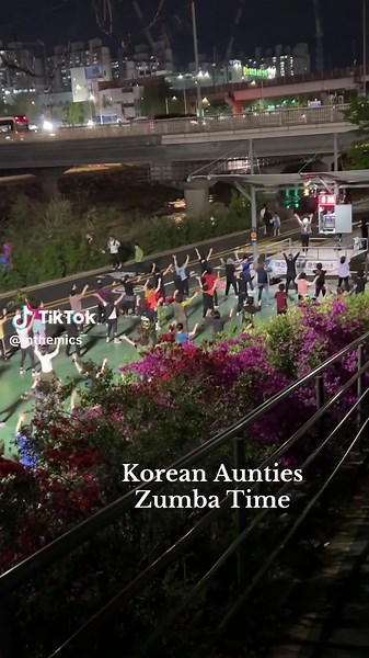 Korean Aunties Dance Zumba in Seoul: A Hilarious Showcase
