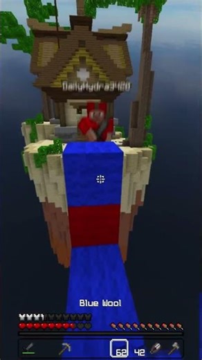 WRECKING This Guy In BEDFIGHT #minecraft #asmr