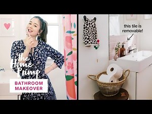 Stunning Small Bathroom Makeover On A Budget | The Home Primp
