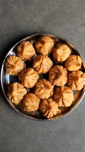 F - Fried Modak Recipe | Quick and Easy recipe | 1- Minutes Recipe | A to Z Recipe Series #shorts
