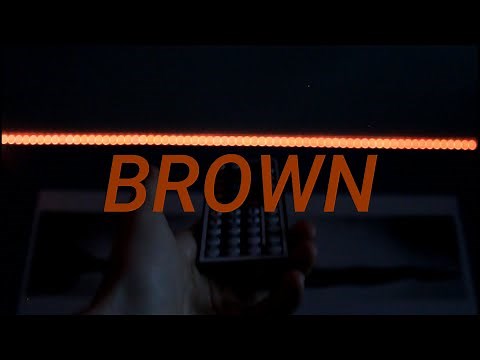 How to make BROWN on LED Light Strips! (Custom DIY Light Strip Colors #29)