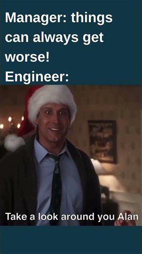 Manager: things can always get worse!