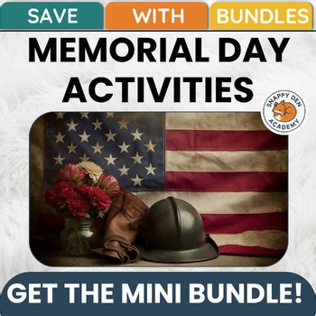 Memorial Day Activities - Story Writing Prompts Bell Ringers Lessons Mini Bundle