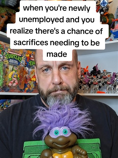 We aren't to that point yet but... if I need to part with some 80s & 90s nostalgia I suppose I'll suck it up. Hands off my tmnt trolls, though!! #tmntcollector #teenagemutantninjaturtles #80s #90s #toycollector