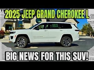 The 2025 Jeep Grand Cherokee L Overland Just Got Great News!!!