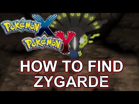 How To Find/Get Zygarde (Pokemon Z) In Pokemon X and Y (3DS) - Guide/Walkthrough/Tutorial