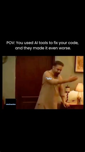 Used AI to Fix My Code… Now I’m Broken 💀| #shorts #sorts #coding #programming #dsa #education
