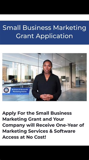 Apply For the Small Business Marketing Grant and Your Company will Receive One-Year of Marketing Services & Software Access at No Cost! Applications are ongoing for the 2025-2026 Small Business Marketing Grant, which will give your organization a Free One Year Marketing and Software Membership Account. Your company will receive Free "Done-For-You" Marketing Services by a team of Dedicated Marketing Software Specialist, who will setup and launch two marketing campaigns per month using the "All-In