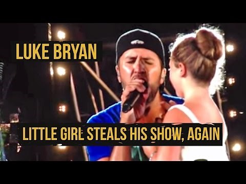Luke Bryan Brings Girl On Stage for "Someone Else Calling You Baby"