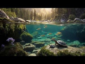 Emerald Himalaya — Sacred Mountain Stream in Crystal Depth (10 Hours)