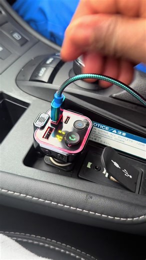 Wireless FM transmitter and car kit #car #transmitter #music #giftideas #ttshop