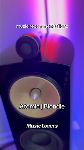 Music recommendations and the lights react: Atomic | Blondie #music #audiophile #musiclovers #hifi