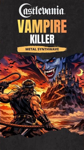 #Castlevania - #VampireKiller | #MetalSynthwave #RetroGaming #nes