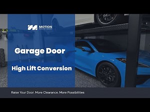Garage Door Installation High Lift System — Maximize Space With a Professional High Lift Conversion