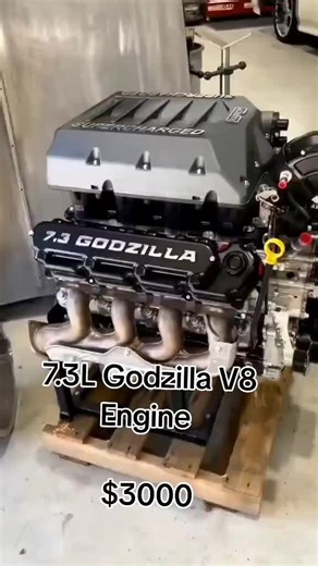 New Takeout Ford 7.3L Godzilla V8 Engine Swap Kit Brand-new 0-mile takeout Ford 7.3L Godzilla V8, removed from a Ford F-350. Complete turn-key swap package, ideal for restomods, trucks, off-road builds, or performance projects. Includes: Ford 7.3L Godzilla V8 engine 6-speed 6R140 automatic transmission ECU, wiring, and required accessories Factory takeout never driven Strong, reliable modern V8 with massive torque and proven durability. 📦 Shipping available 📩 DM for pricing and details #fordgo