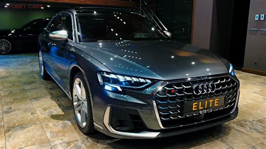 奥迪S8，4.0T V8动力/4秒破百，售价207.68万元